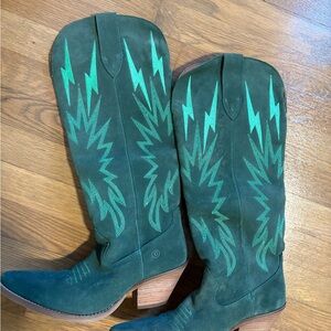 Dingo Emerald Green Boots